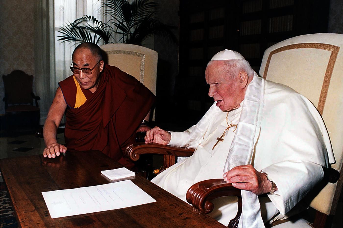 Dalai Lama Pope Catholicism Christianity Buddhism